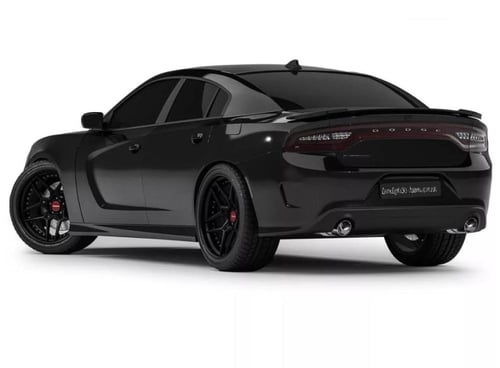 صدام خلفي شارجر SRT8 بدون دفيوزر