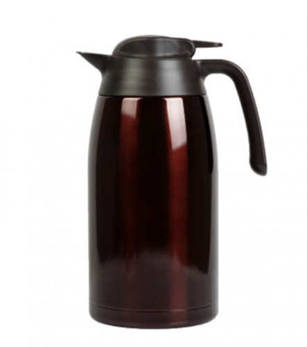 ترمس لون بني واسود ممتازه لحفظ الحراره استيل من ال...