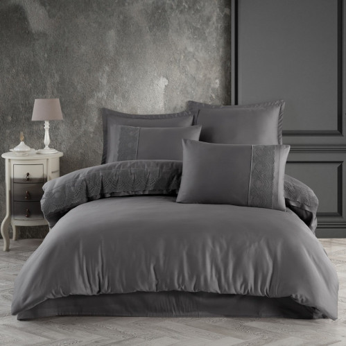 مفرش صيفي مزدوج قطن دانتيل بيج عدد القطع 9