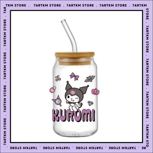 كاس زجاج - kuromi 05