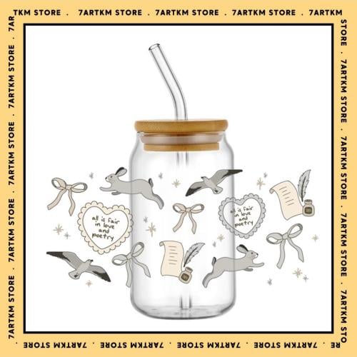 كاس زجاج - رساله الارنب