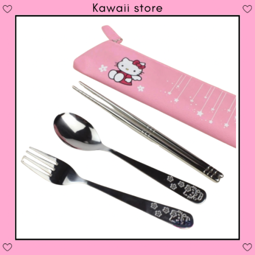 ادوات اكل hello kitty