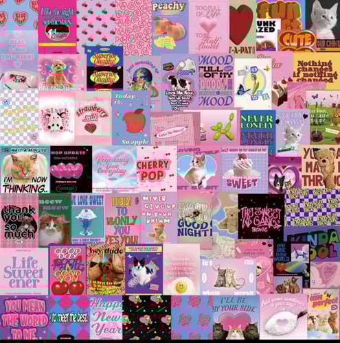 استكرات صغيره منوعه