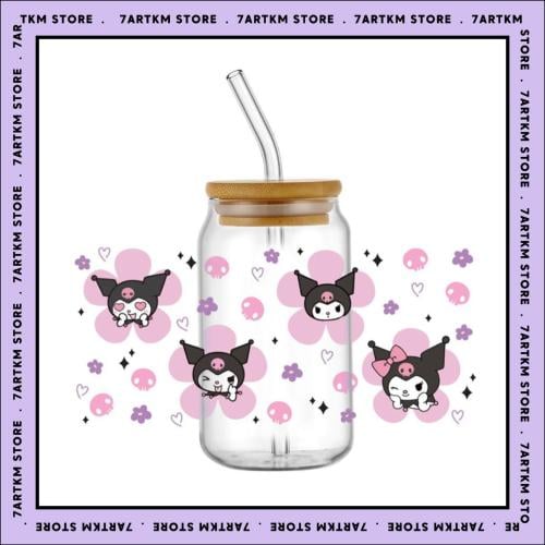 كاس زجاج - kuromi 2