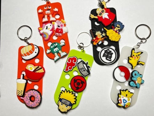 تعليقه مفاتيح و تشارمز - بنفسجي