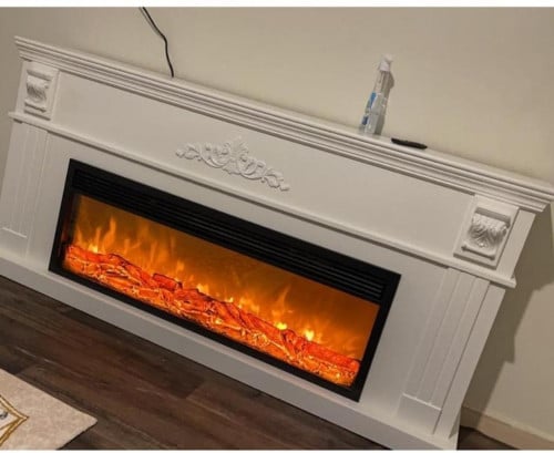 ديكور خشبي مع جهاز تدفئة مقاس125