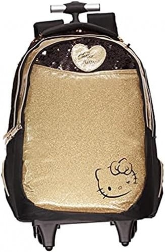 شنطة بعجلات من هللو كيتي، بالاضافة الى مقلمة، مقاس...