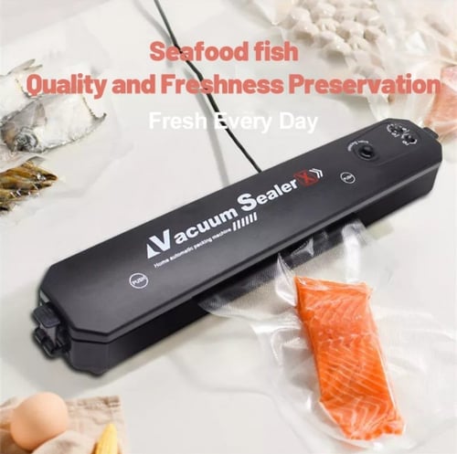 جهاز Vacuum Sealer لتغليف الاغذية بتفريغ الهواء