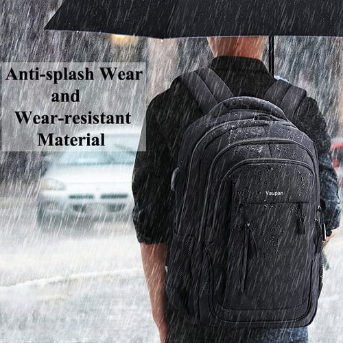 شنطة ظهر للابتوب للسفر والعمل من فاوبان، شنطة مقاو...