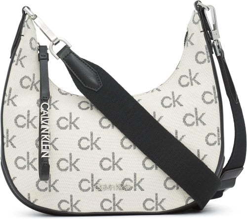 شنطة كروس من تشكيلة كلاي من كالفن كلاين، بسوستة عل...