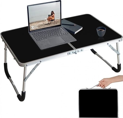 طاولة لابتوب قابلة للطي للاستعمال على السرير والمك...