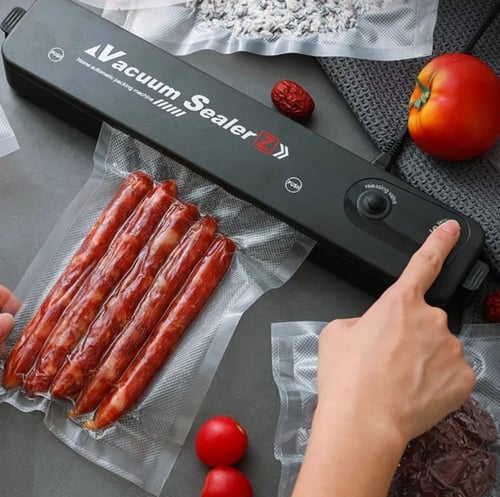 جهاز Vacuum Sealer لتغليف الاغذية بتفريغ الهواء