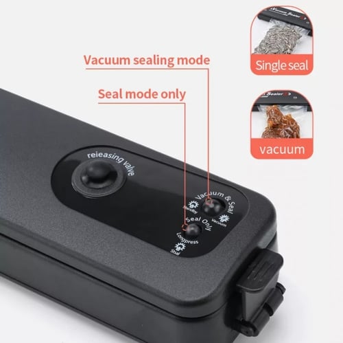 جهاز Vacuum Sealer لتغليف الاغذية بتفريغ الهواء