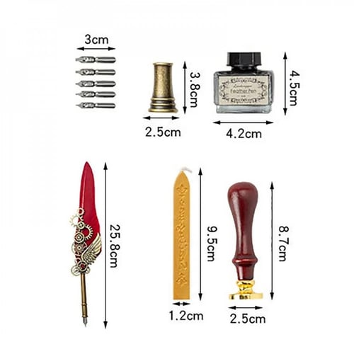 طقم ريشة أقلام Dip الفاخرة
