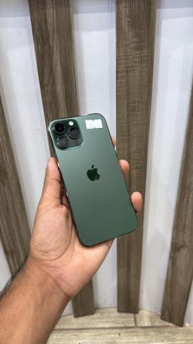 ايفون 13 برو ماكس - 256 قيقا - لون زيتي- بطارية 86...