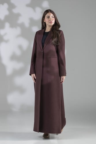 Signature by MLMS بليزر عنابي بتفاصيل أنيقه ومميزه