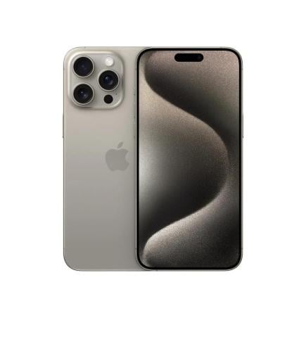 ايفون 15 برو ماكس - تيتانيوم طبيعي