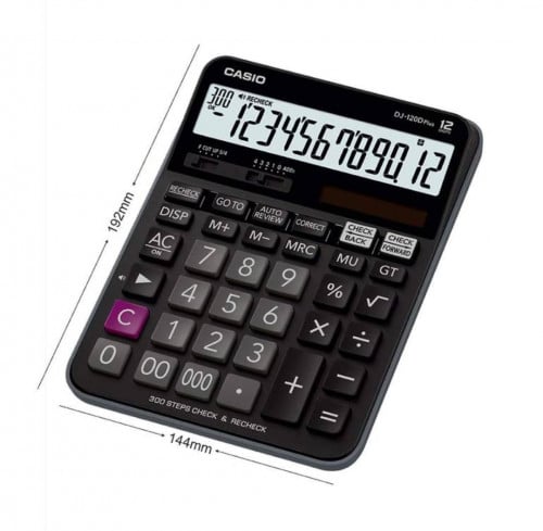 آلة حاسبة كاسيو مكتب DJ-120D PLUS
