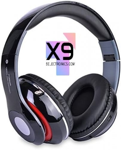 سماعة راس لاسلكية قابلة للطي بتقنية البلوتوث قابلة...