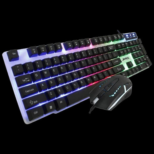 ماوس و كيبورد Jedel GK100 RGB Gaming