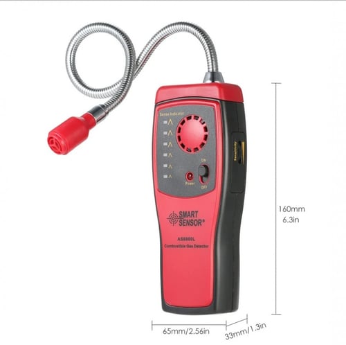 جهاز كاشف تسريب الغاز (مستشعر ذكي وحساسية عالية) ش...
