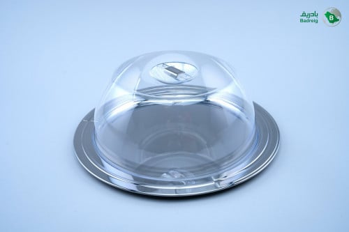 صحن كيك بغطاء شفاف ترمنتينا مقاس 33سم