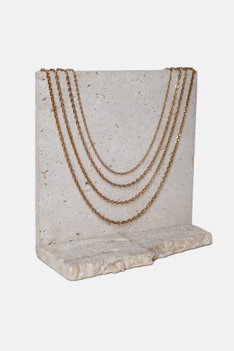 عقد مطلي ذهب 18K