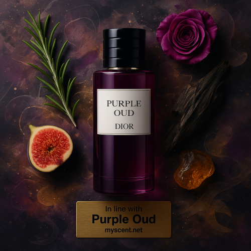 0121 In line with Purple Oud Dior