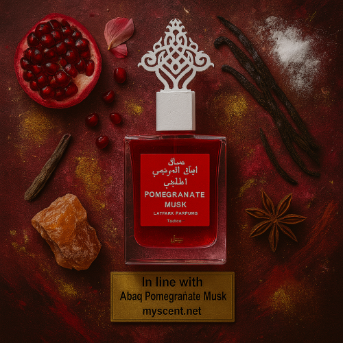 0209 In line with Abaq Pomegranate Musk