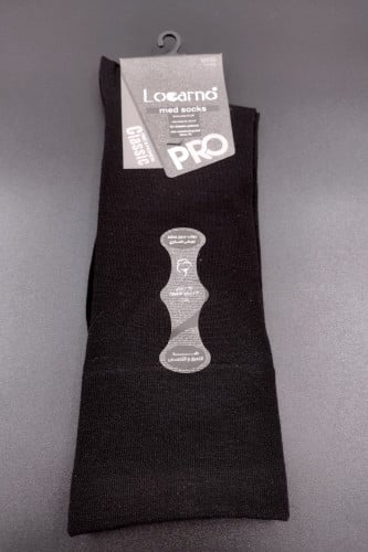 جوارب طبية LOCARNO المصرية رجالي أسود