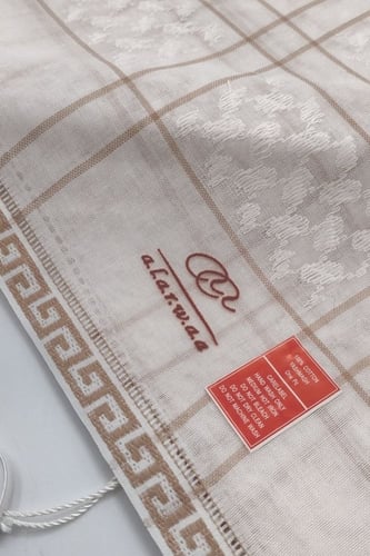 شماغ الروعة سكري - شبابي خط بني