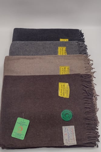 شال كشميري كيبر سادة ملون