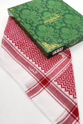 شماغ الأجاويد الأحمر