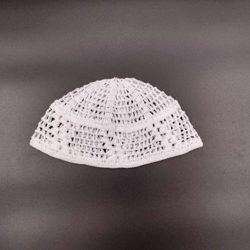 طاقية مخرمة ربع