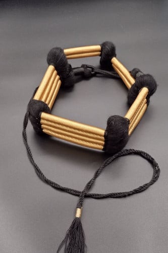 عقال قصب ذهبي رجالي ( عقال المؤسس )