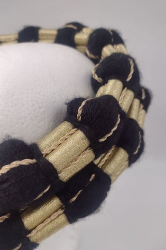 عقال قصب ذهبي رجالي ( الشطفة )