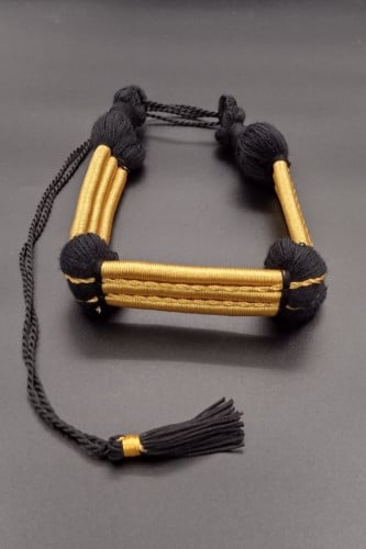 عقال قصب ذهبي و فضي ولادي ( عقال المؤسس )