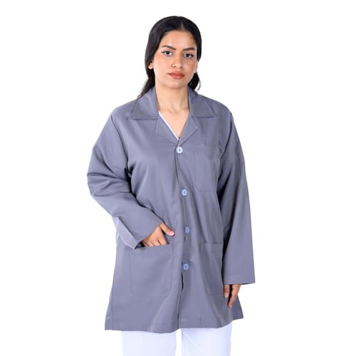 لاب كوت طبي للجنسين , بالطو طبي