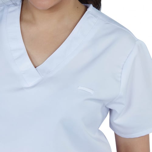 سكراب طبي نسائي لون أبيض