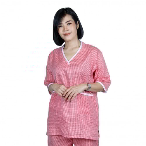 زي عاملة منزلية بألوان متعددة