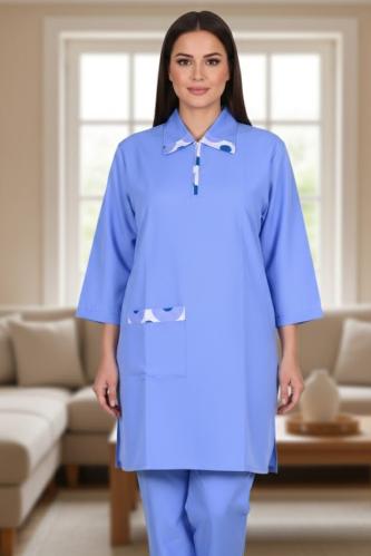 طقم عاملات قطعتين – بجيب امامي