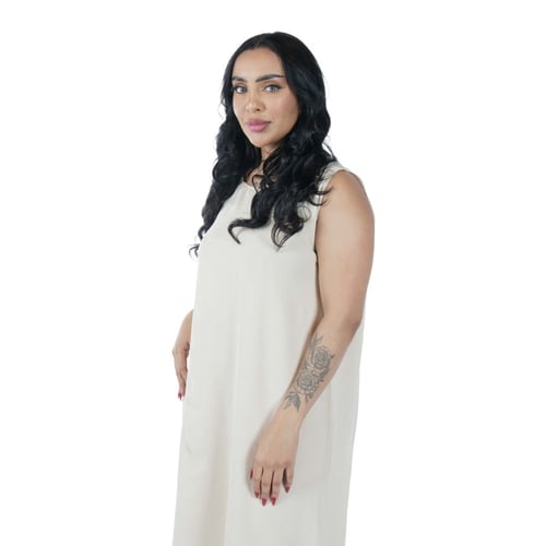 فستان بطانة عباية ملونة