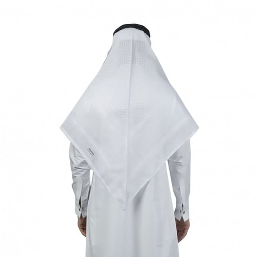 شماغ البسام ماي فير الابيض