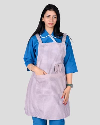 مريلة مطبخ بجيب امامي عملي