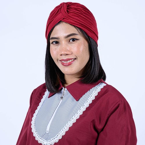 طاقية عمامة للرأس نسائية