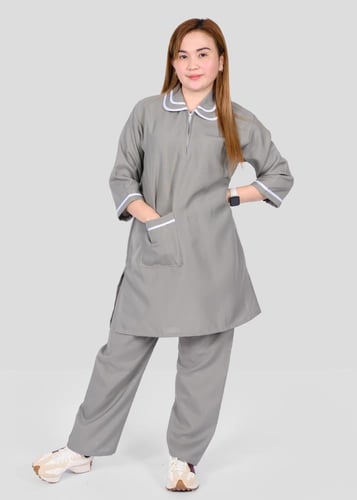 ملابس عاملات كشميري مع سحاب