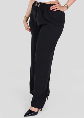 بنطلون نسائي بقصة واسعة