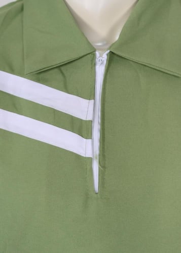 طقم زي عاملات كشميري بياقة رسمية وسحاب