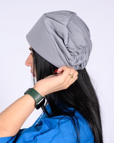 طاقية رأس نسائية مقوى كبير