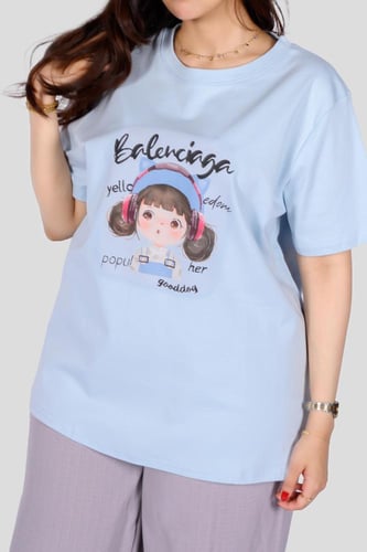 تيشيرت نسائي بالوان متعددة